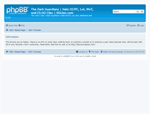 Tablet Screenshot of forum.dgclan.com